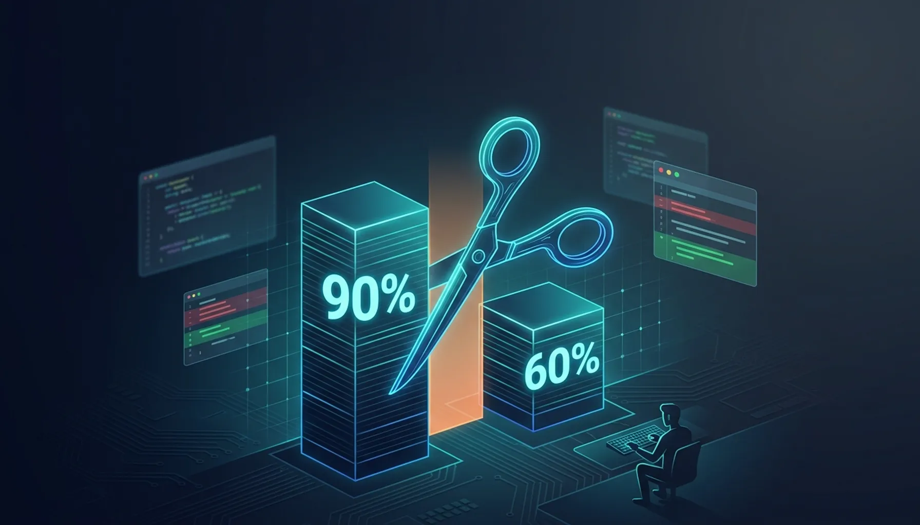 字节 TRAE 团队 90% 代码由 AI 生成,人均吞吐只涨 60% 的剪刀差